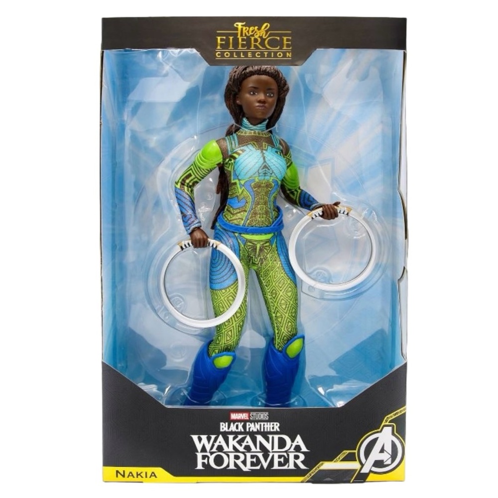 Marvel Black Panther Wakanda Forever Nakia Fashion Doll